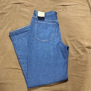 NWT Madewell Women’s Straight Baggy Denim Jeans Size‎ 26